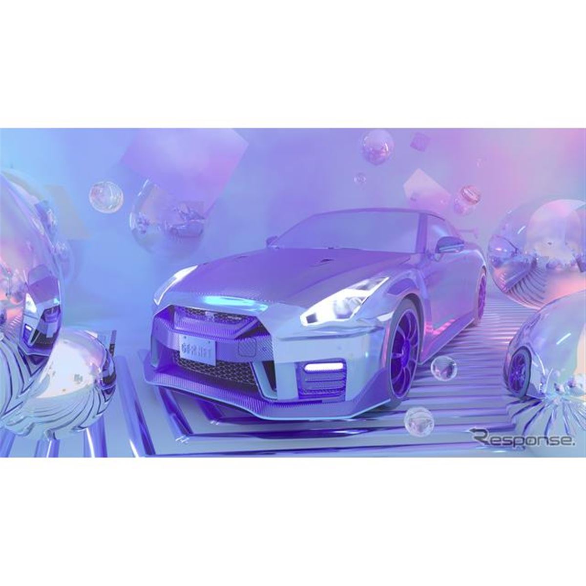 世界に1台、アートデザインの日産GT-R NISMOがオークションに