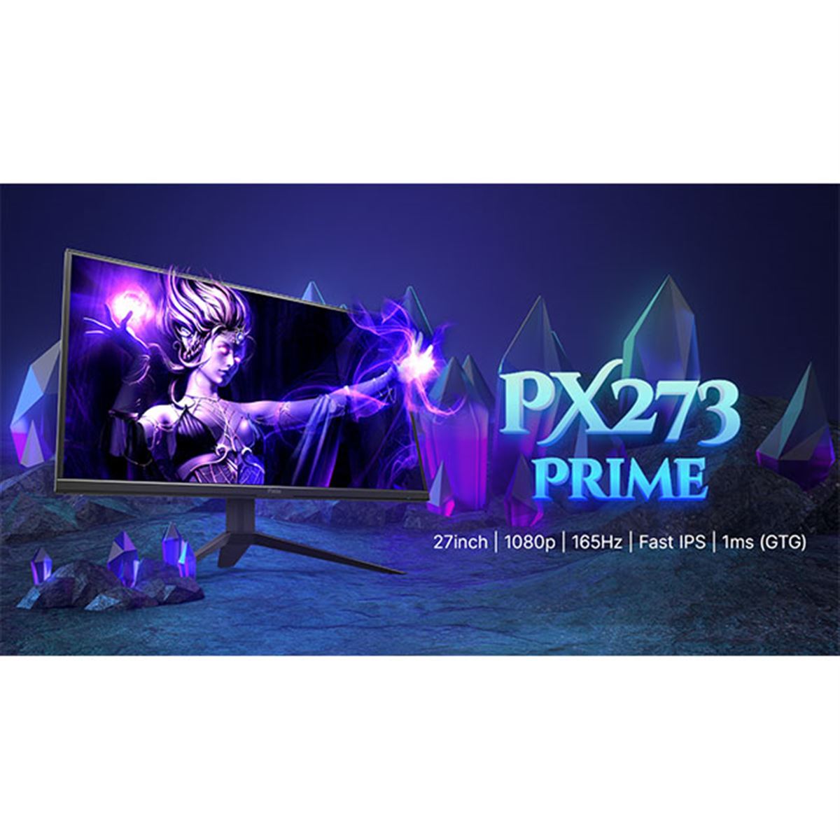 Pixio PX273 Prime 27インチ 165HZ モニター Pixio PX277 Prime | 27 inch 1440p 165Hz HDR IPS Gaming Monitor