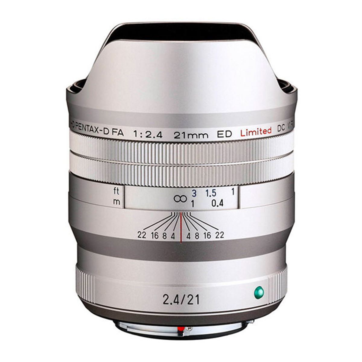 リコー、リミテッドレンズ「HD PENTAX-D FA 21mmF2.4ED Limited DC
