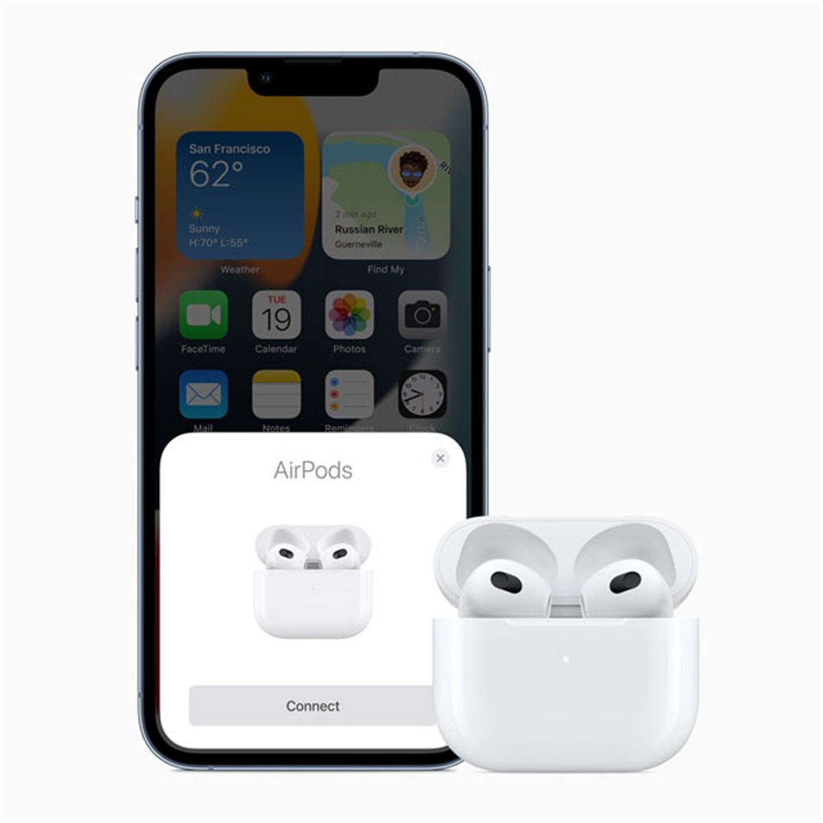 【苫小牧バナナ】現状品!!Apple/アップル MME73J/A AirPods 第3世代 完全ワイヤレスイヤホン 新型 空間オーディオ 動作品♪ アップル(Apple) MME73J/A AirPods (第3世代) ワイヤレスヘッドフォン
