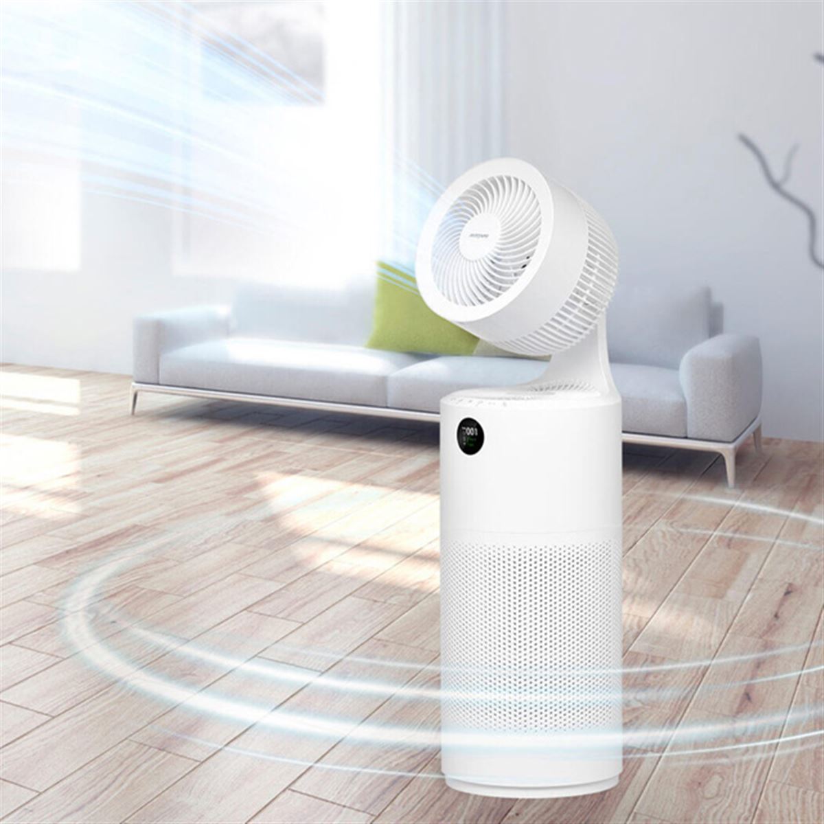 エイサー、スマホアプリ連携の空気清浄機「acerpure」2機種を