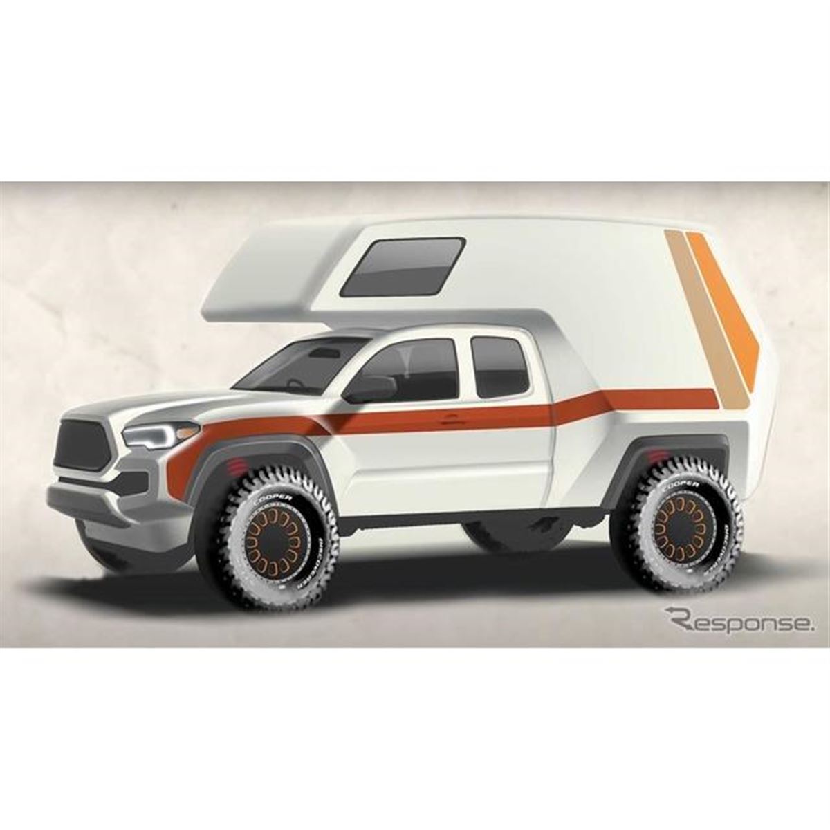 タコジラ』って何だ？ トヨタがキャンパー提案へ…SEMA 2021
