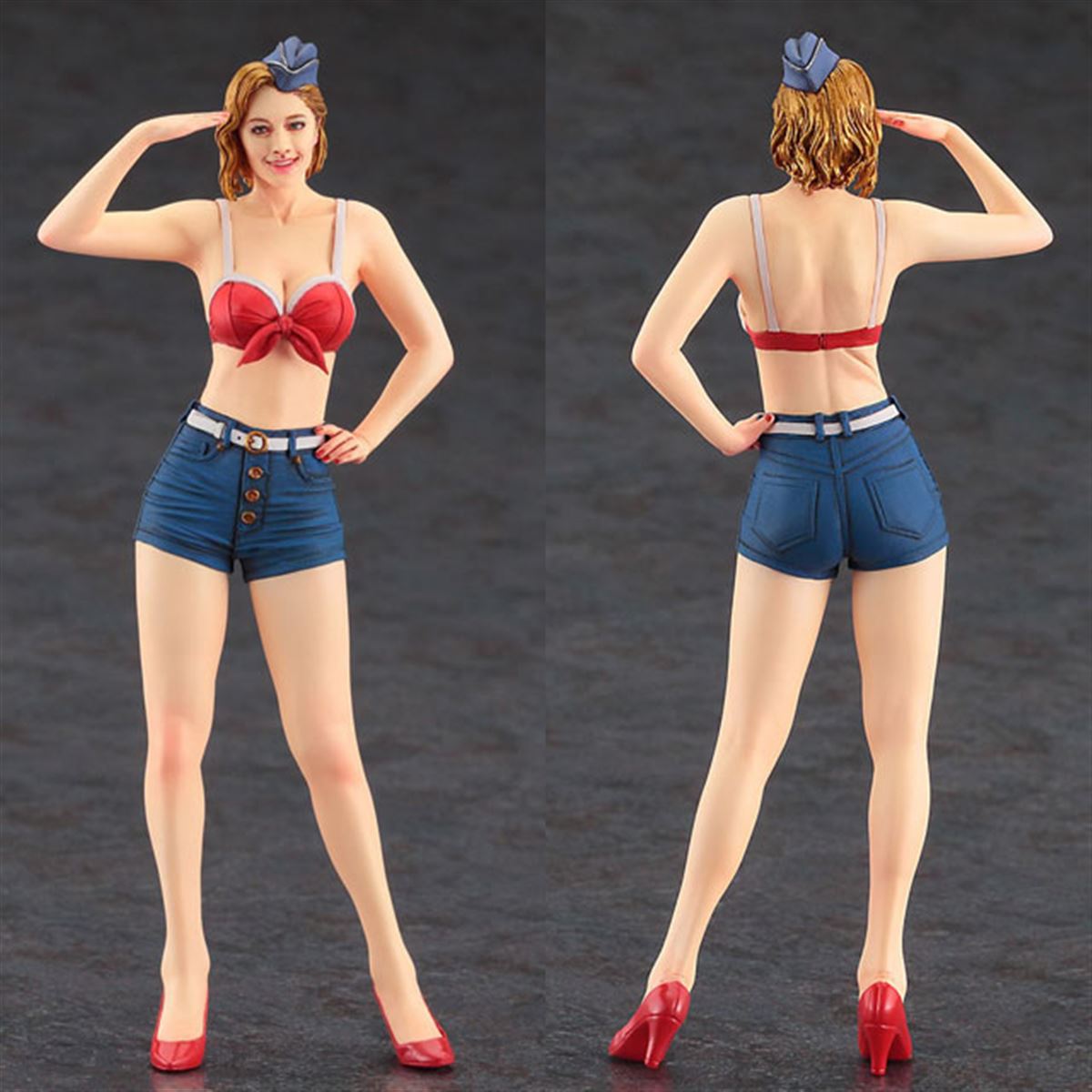 ハセガワ、レトロな1/12リアルフィギュア「ピンナップガール」最新画像