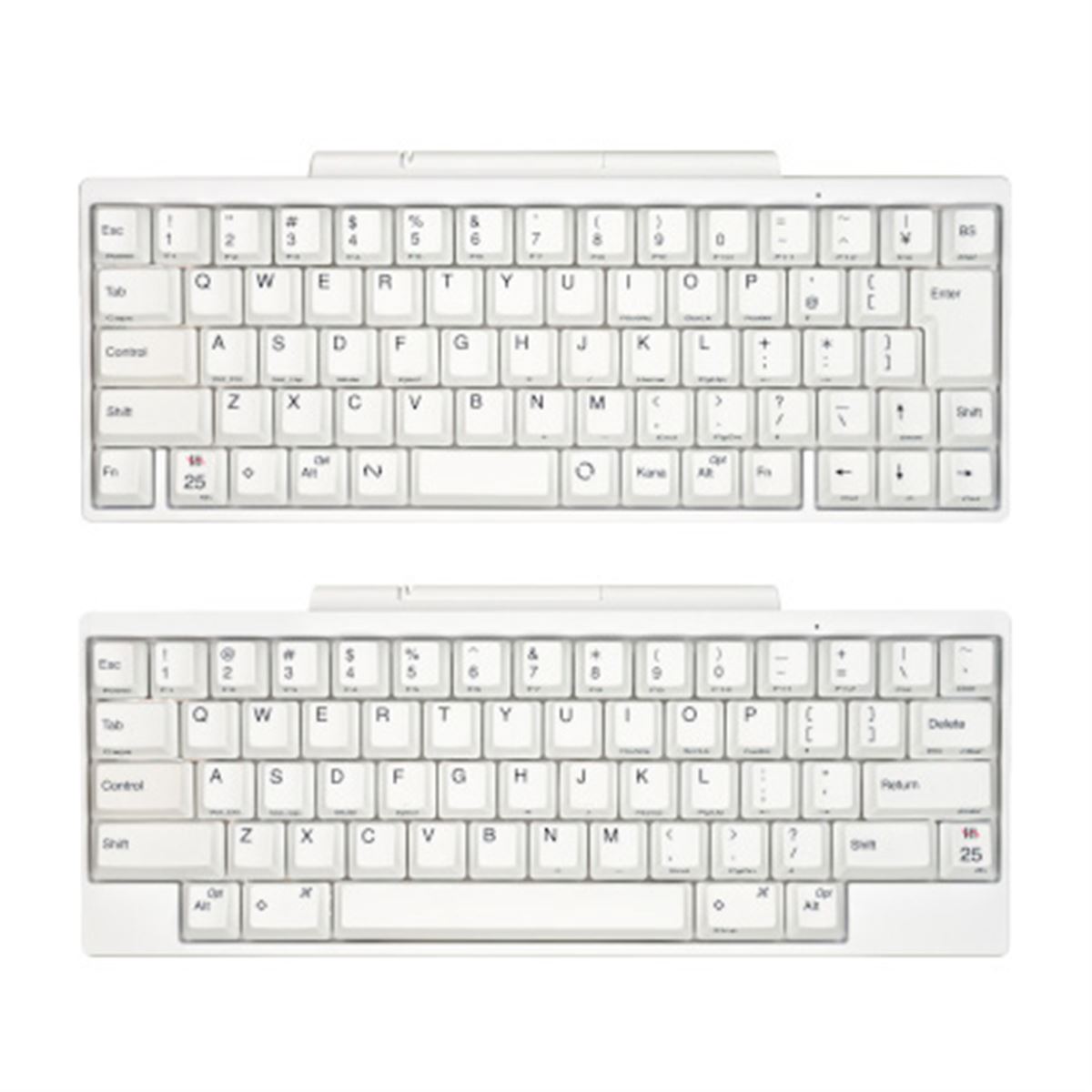 【希少限定品】HHKB HYBRID 雪 25周年記念モデル 日本語配列 PFU、「Happy Hacking Keyboard」25周年で“雪”をイメージした純白