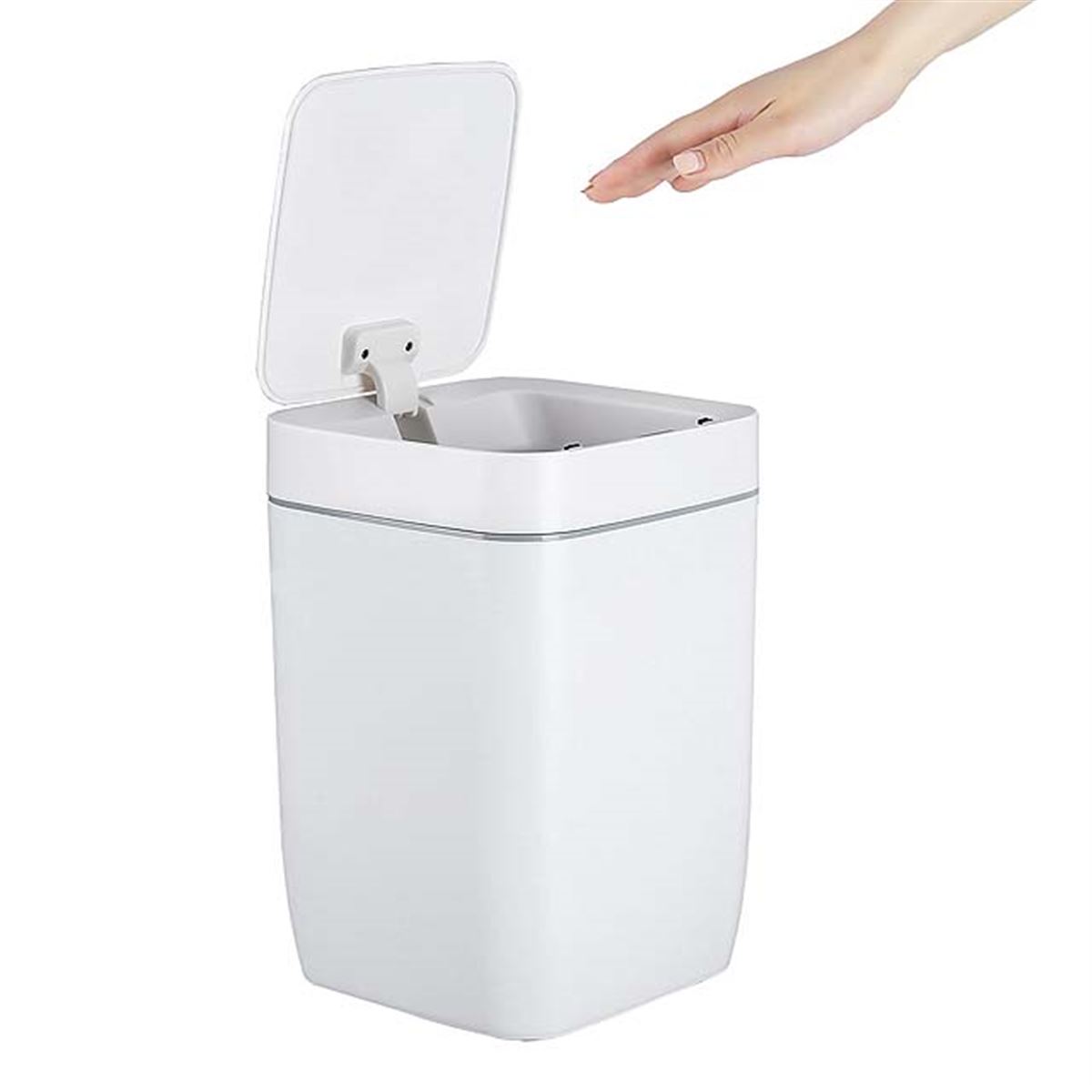 サンワ、触れずにふたが自動開閉できるセンサー式ゴミ箱 - 価格.com