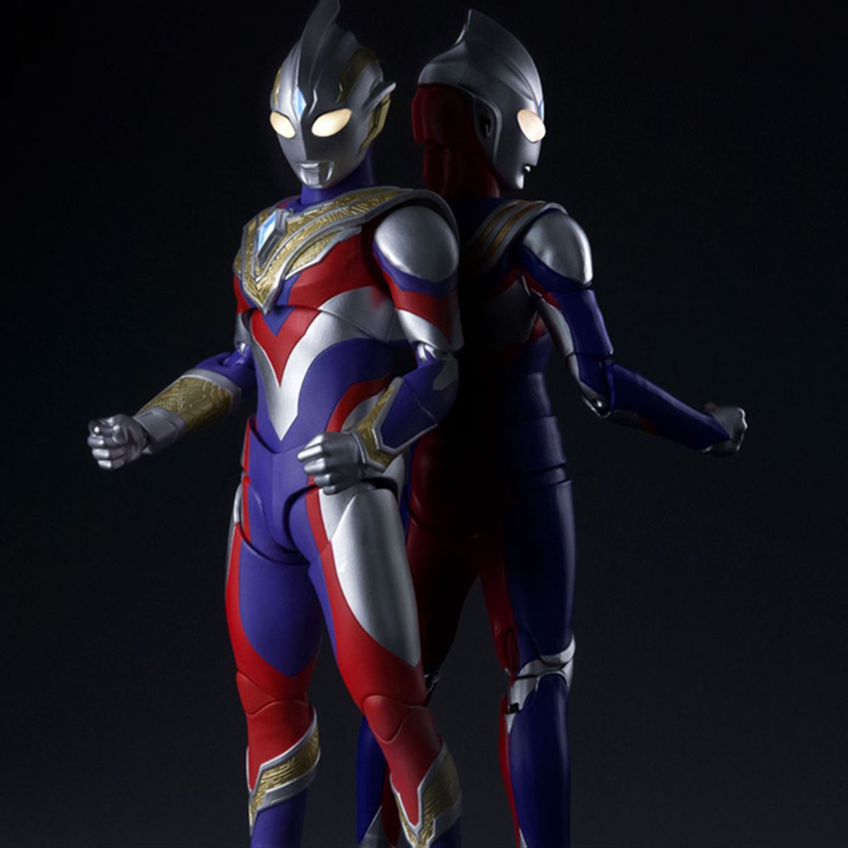 BANDAI - とも　ウルトラマントリガーマルチタイプ15個 ウルトラヒーローシリーズ 80 ウルトラマントリガー マルチ