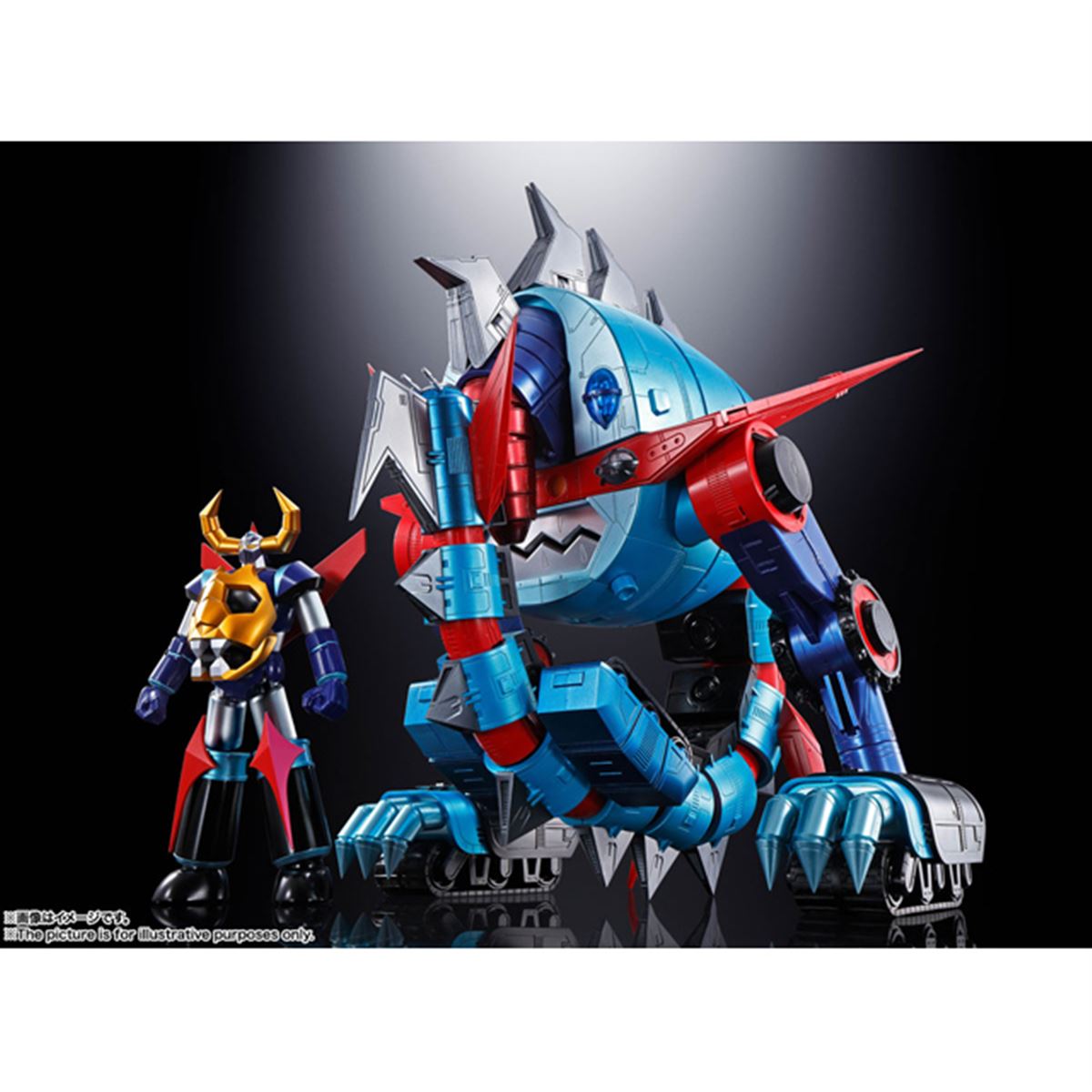 超合金魂　GX-100 ガイキング＆大空魔竜 82,500円、バンダイが「超合金魂 GX-100 ガイキング＆大空魔竜」を12月