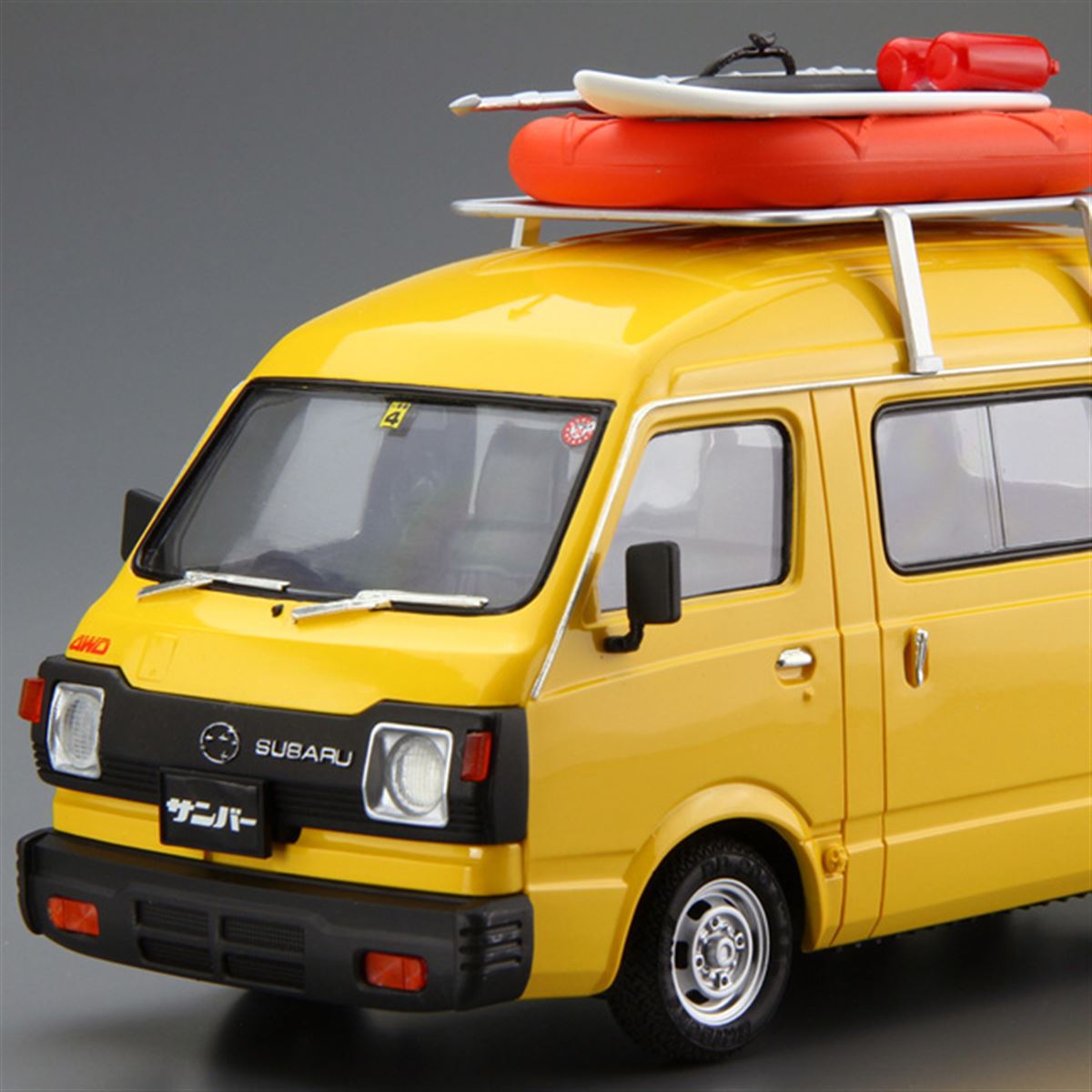 3代目「剛力サンバー」の後期モデルK88型がキット化、レジャーパーツ