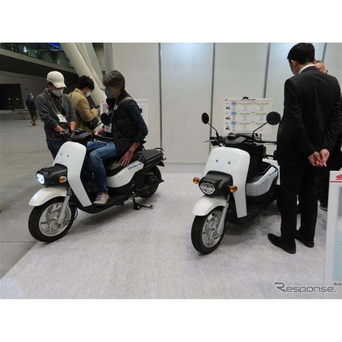 業務用電動バイクBIZMO II(ビズモツー)実動 ギア、ベンリィ風 20191219163005_806_.jpg