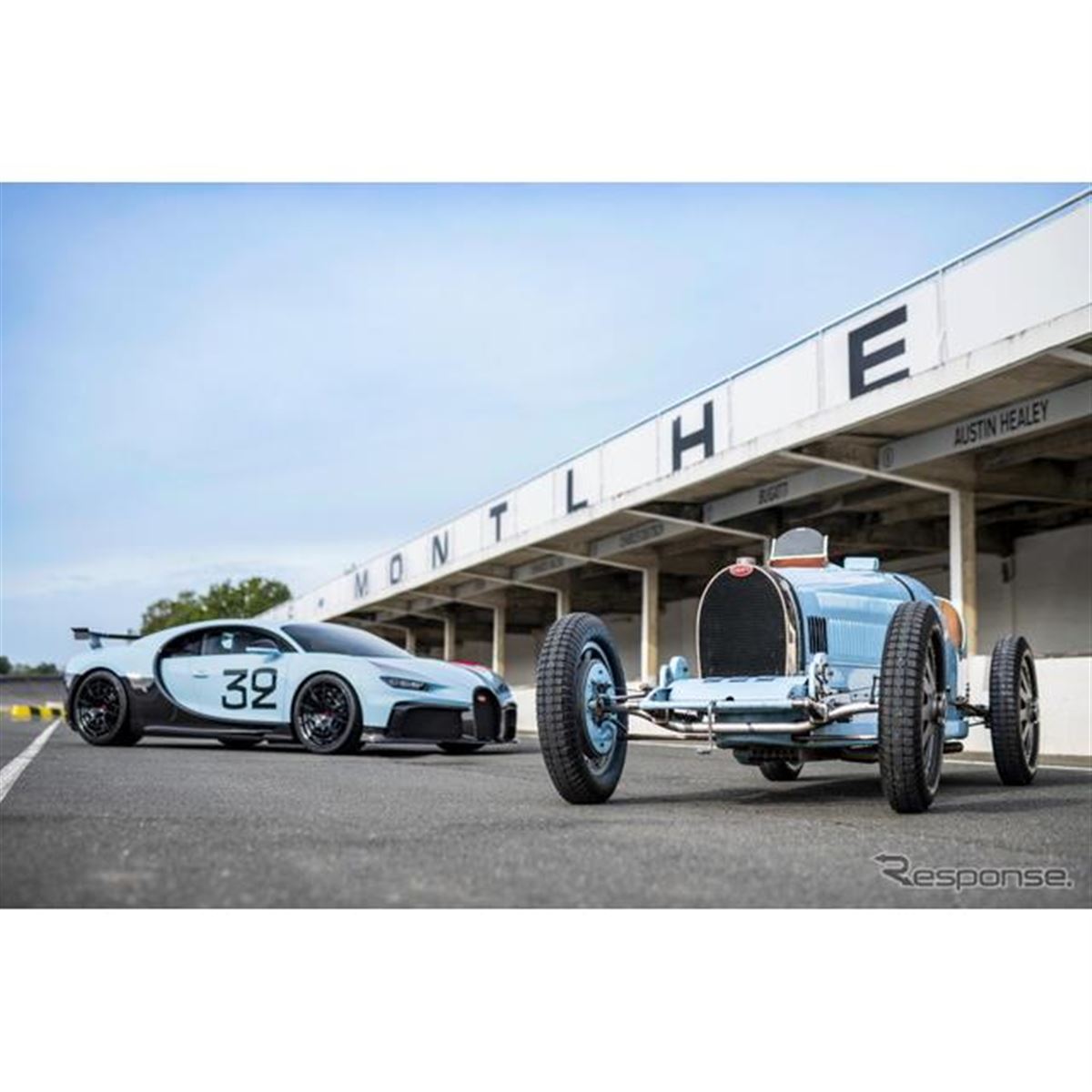 ブガッティ シロン をカスタム、伝説のドライバーに敬意…新プログラム