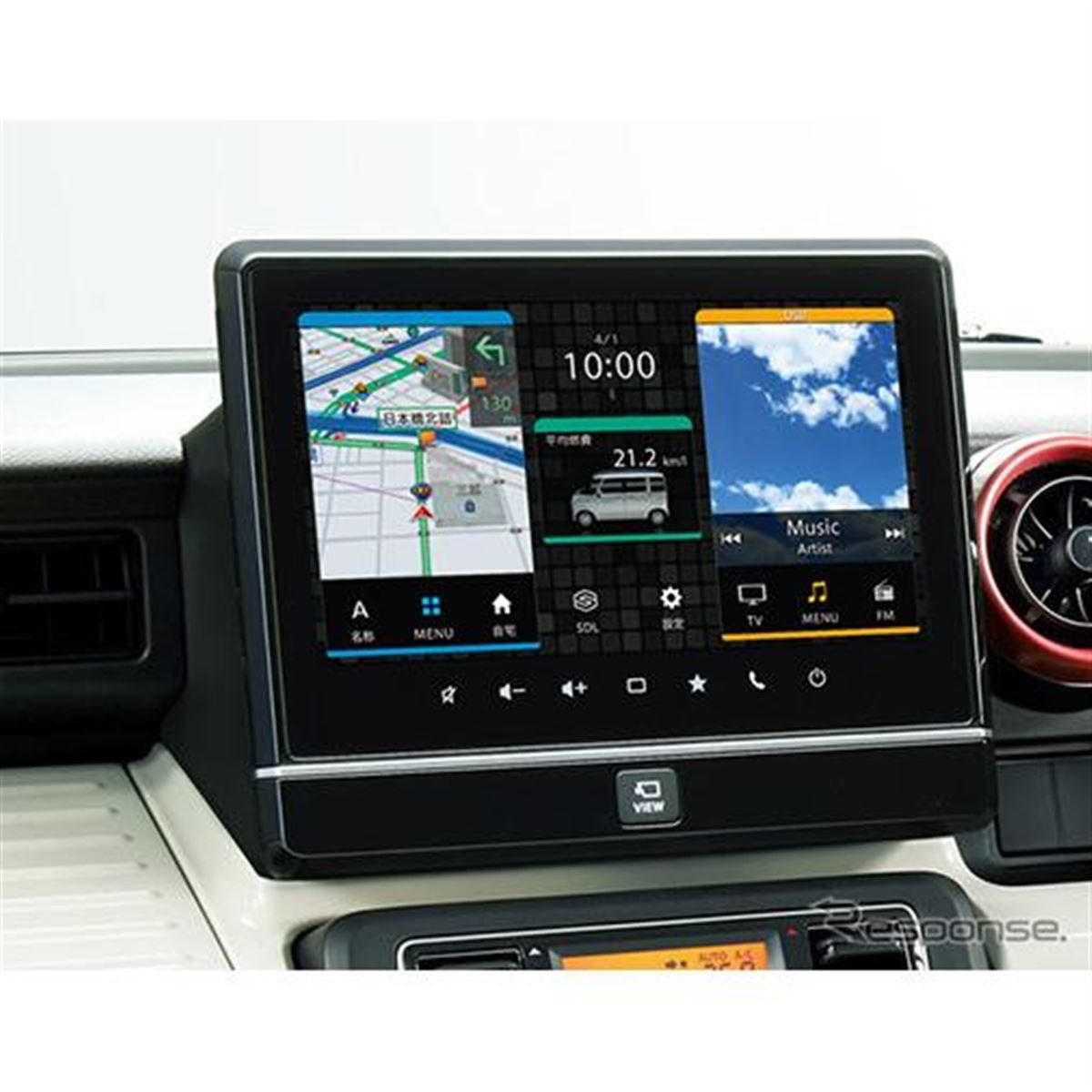 スズキ純正　パイオニア 8インチナビ スズキ(純正) スタンダード8インチナビセット(パイオニア) のパーツ