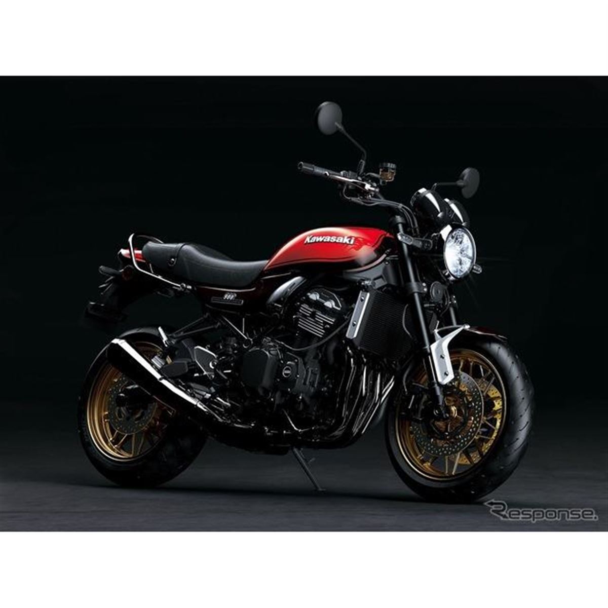 カワサキ『Z900RS』Z誕生50周年記念モデル登場、火の玉カラー＆ゴールドホイール - 価格.com