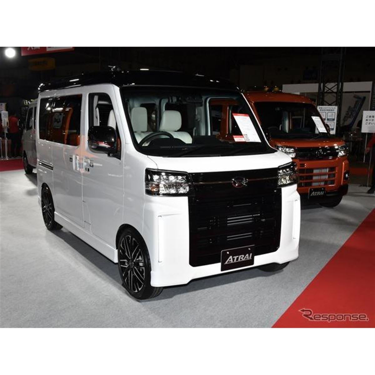 ダイハツブースはハイゼット＆アトレー祭り…東京オートサロン2022