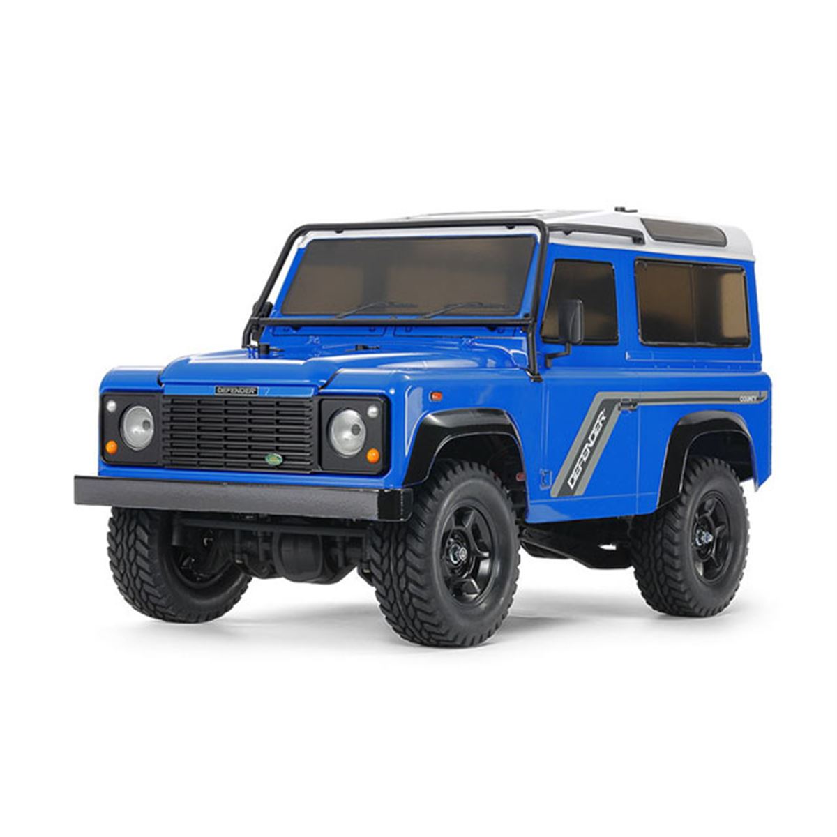 タミヤ　ランドローバーディフェンダー90 タミヤ、1990年型「ランドローバー ディフェンダー 90」の電動RCカーを