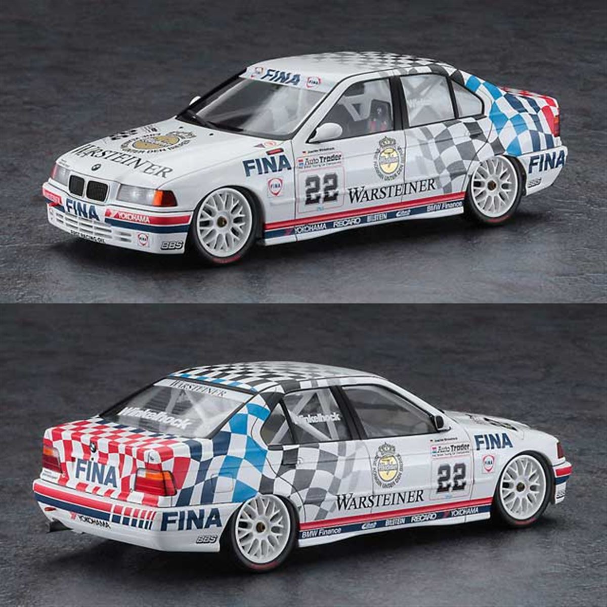 ☆ DRAGON ドラゴン BMW 318is RACING BTCC E36 1/24 ハセガワ