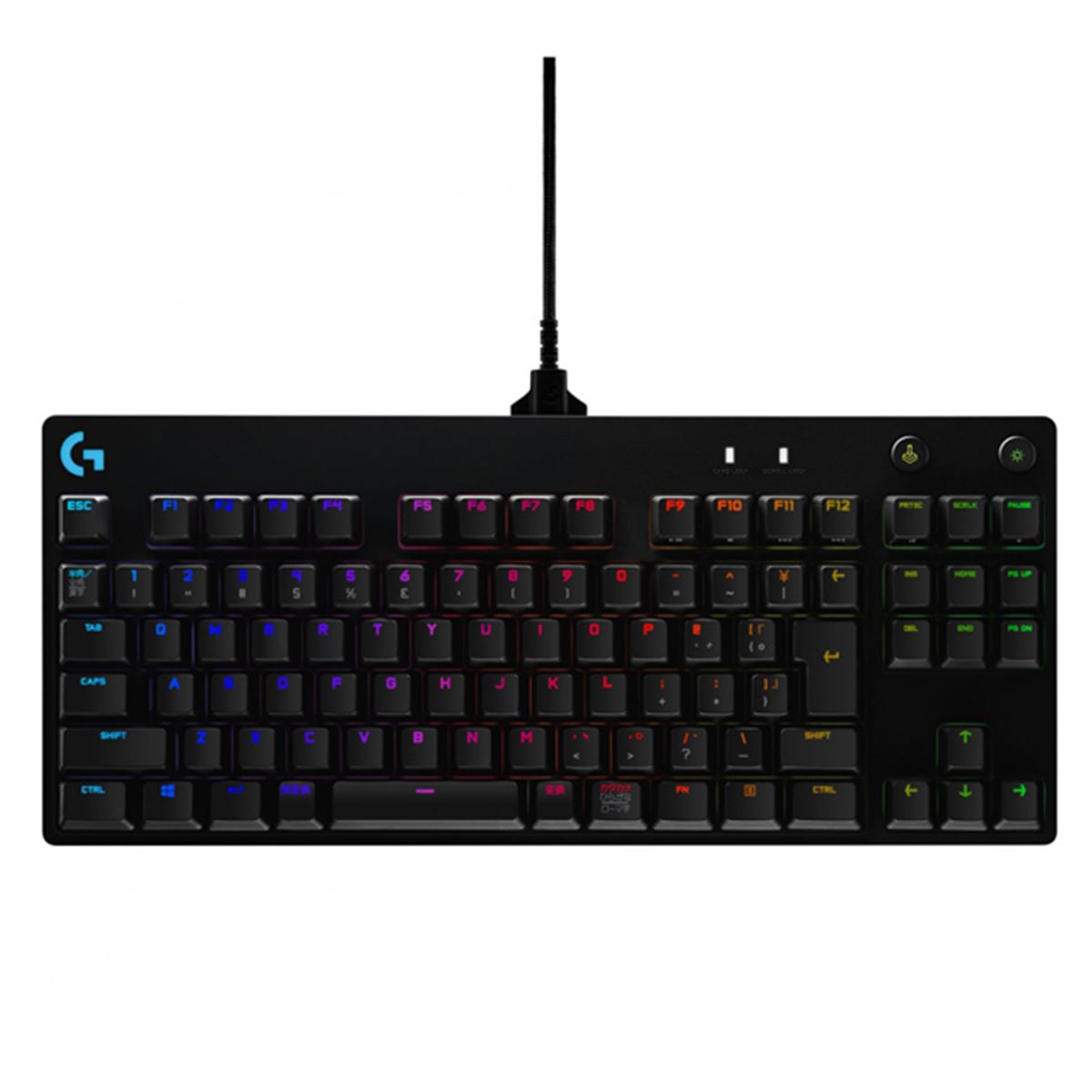 Logicool G PRO X TKLメカニカルキーボード クリッキー・リニア PRO X TKL RAPID ゲーミングキーボード｜ロジクール G