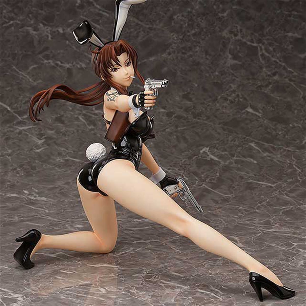 BLACK LAGOON」“スラリと伸びた生足仕様”のレヴィが1/4ビッグ