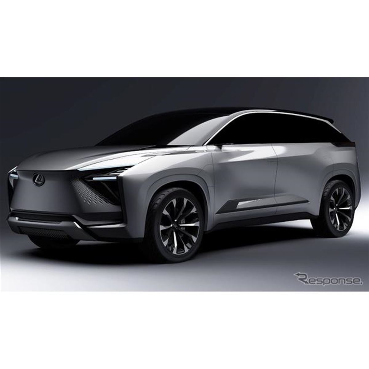レクサス、次世代電動SUVの新写真を公開…『エレクトリファイドSUV