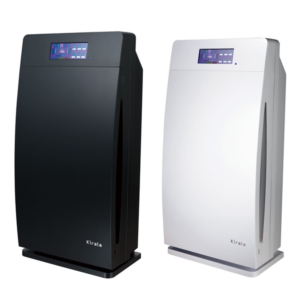 Kirala、換気タイミングを知らせる「CO2センサー」搭載の空気清浄機2