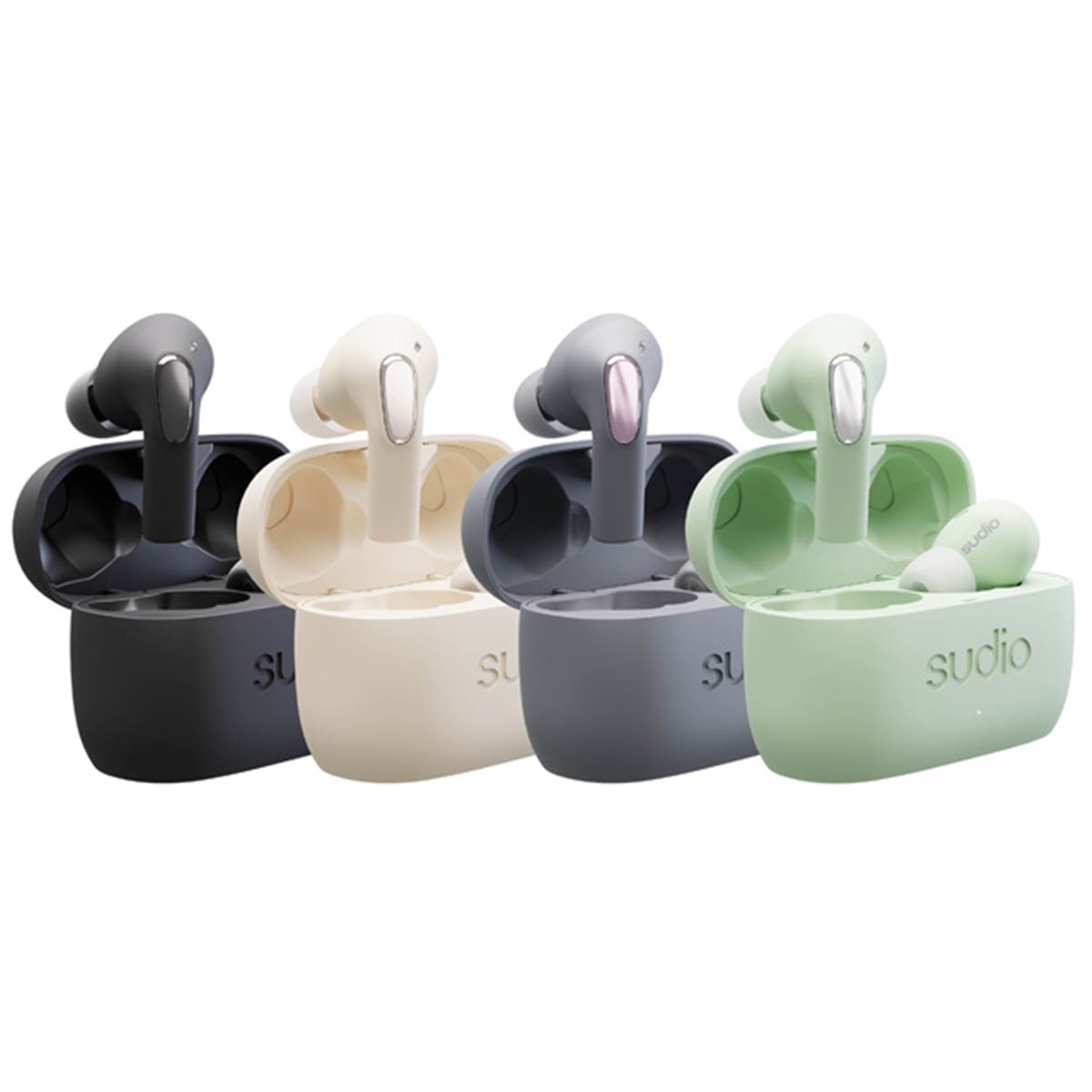 Sudio、「空間オーディオモード」搭載の完全ワイヤレスANCイヤホン