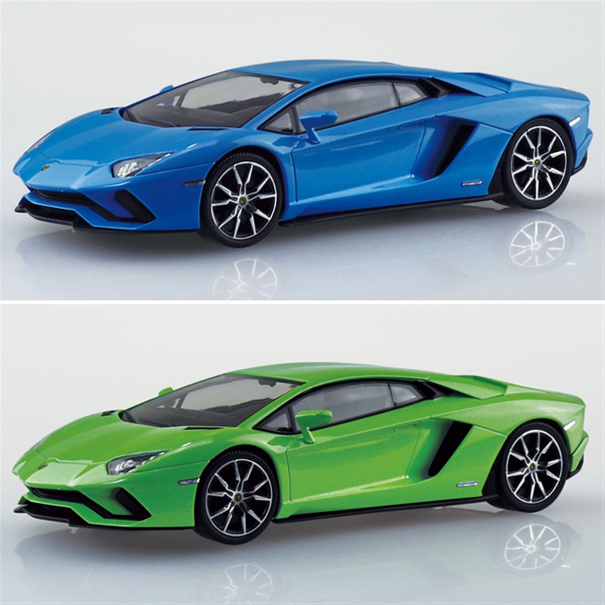 AOSHIMA、「ランボルギーニ アヴェンタドールS」スナップキットに新色