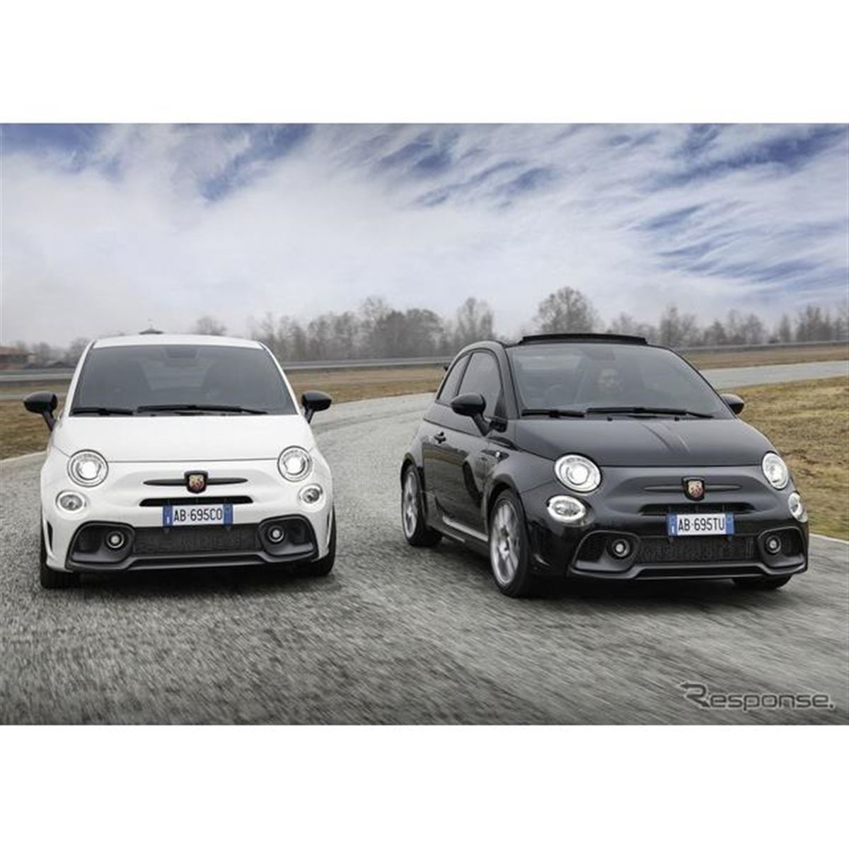 アバルト『695』、角度調整式リアスポイラー設定…2022年型を欧州発表