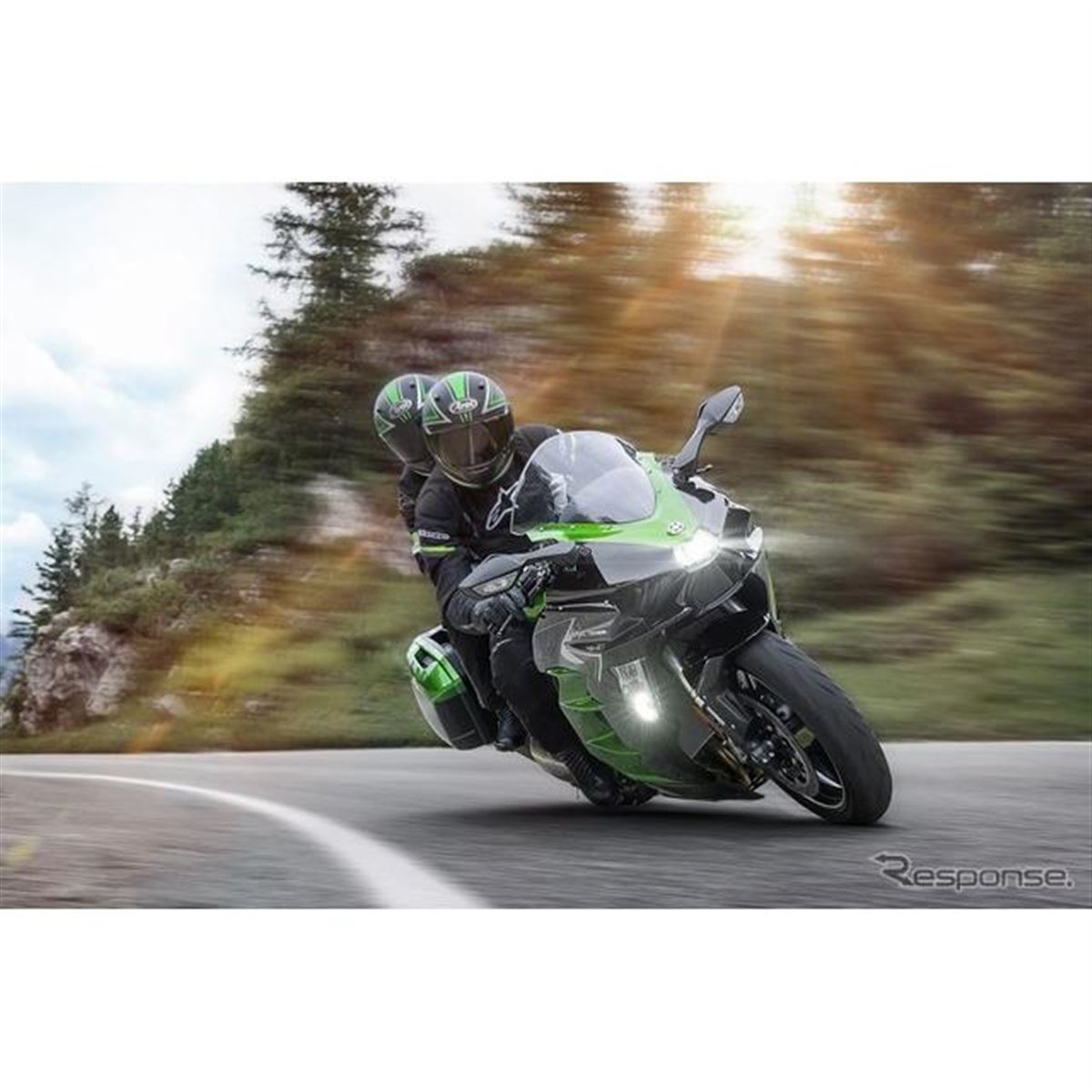 カワサキ 新型Ninja H2 SX発売へ、ボッシュの先進運転支援
