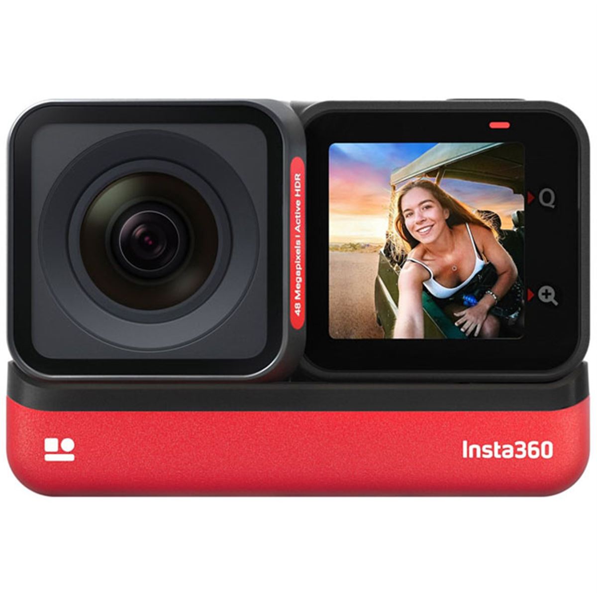 モジュール式の小型アクションカメラ「Insta360 ONE RS Twin Edition 