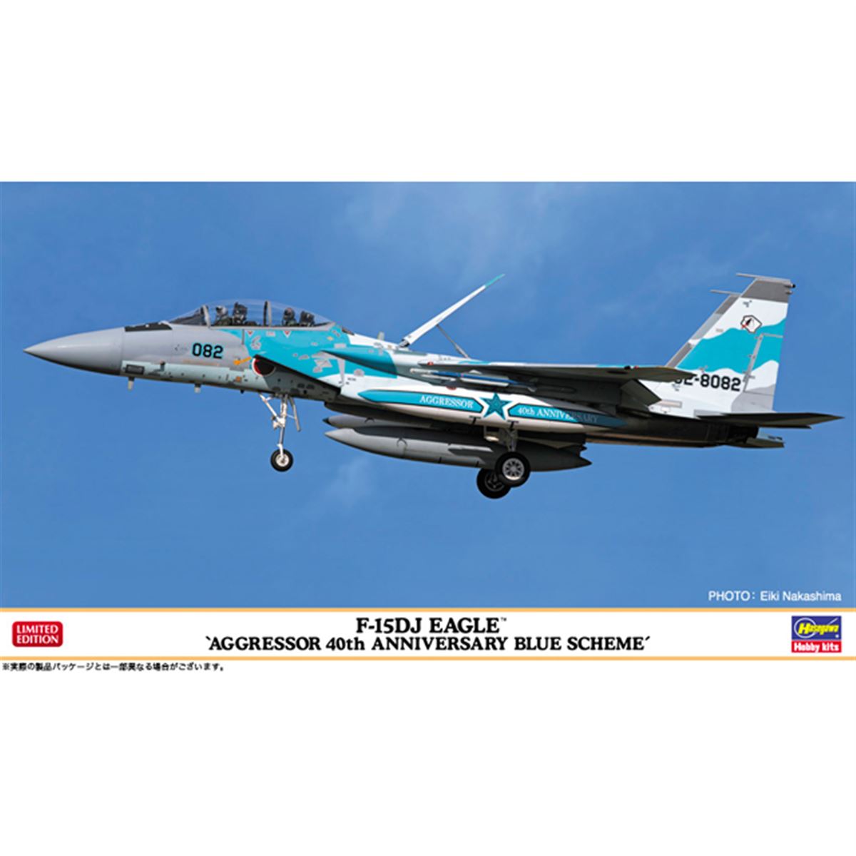 F-15DJ イーグル アグレッサー ブルー／ホワイト 1/72 ハセガワ