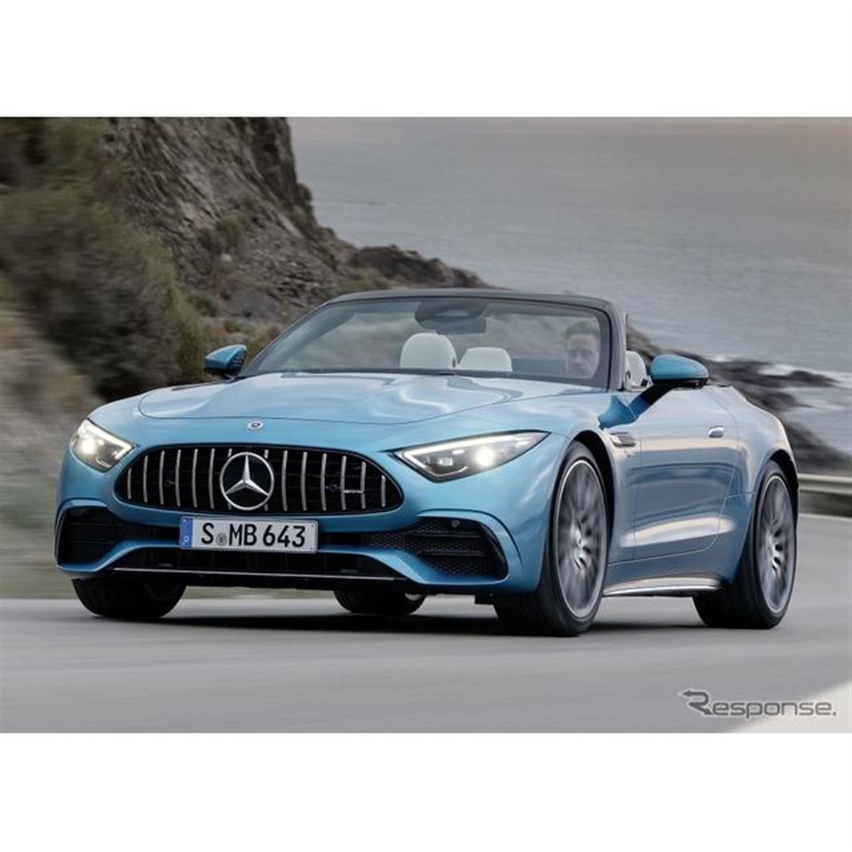 メルセデスAMG SL に電動ターボ、「43」は381馬力…欧州発表 - 価格.com
