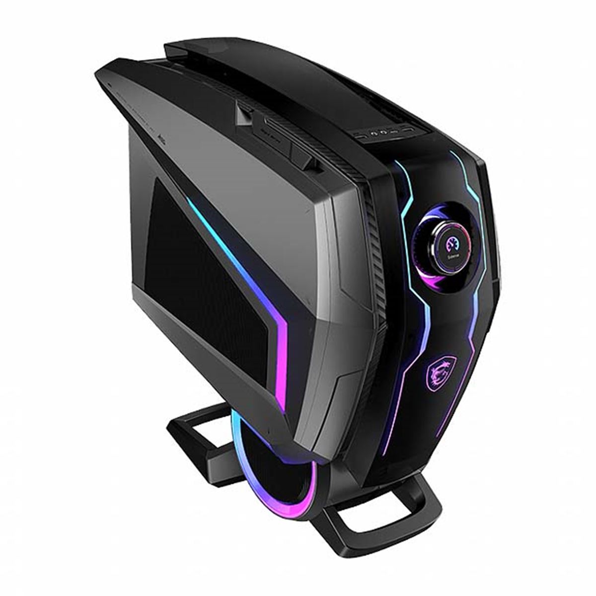 MSI、「Core i7-12700K」を搭載したゲーミングノブ付きデスクトップPC 