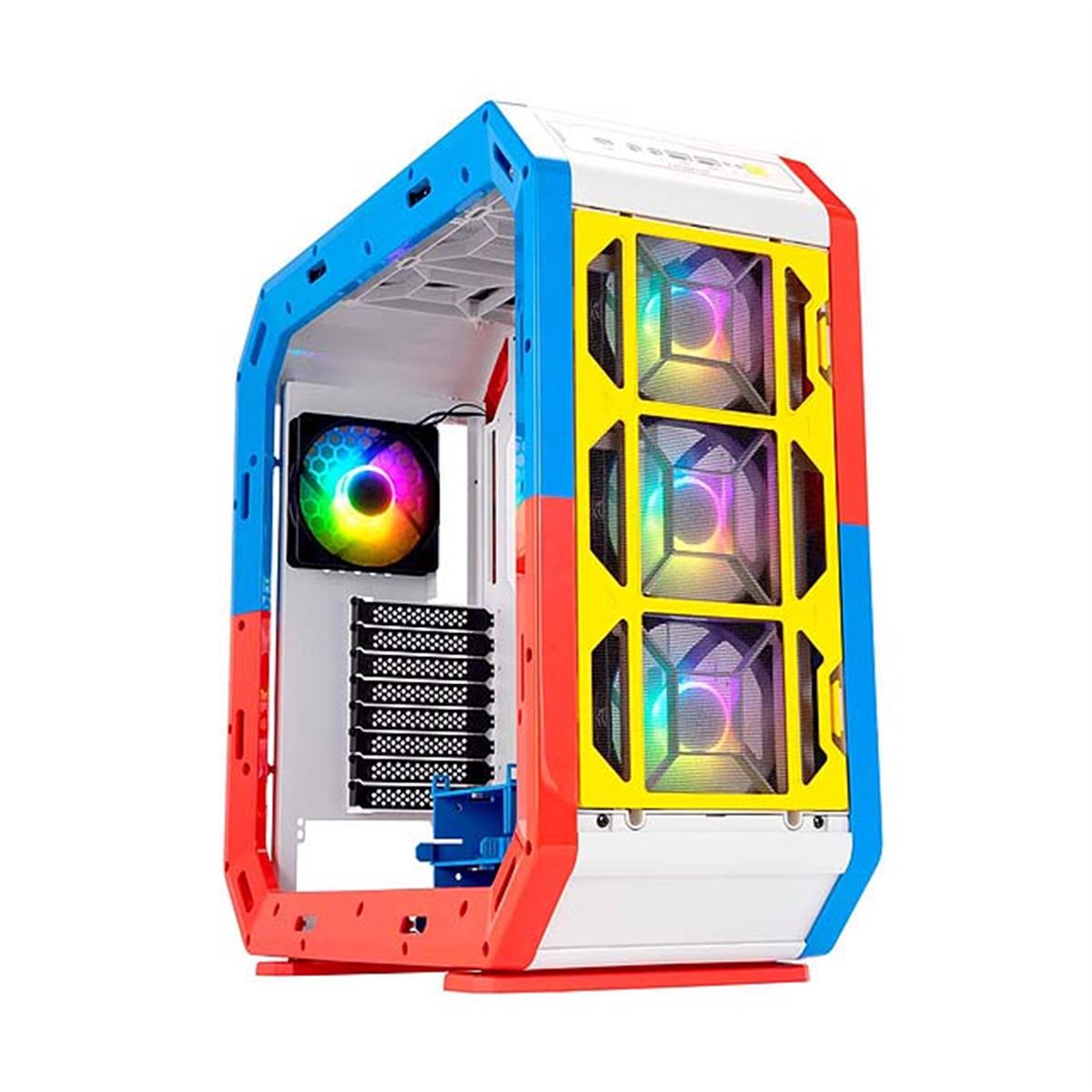 PCケース(自作PC用) IW-CS-AIRFORCE-BLA [Phantom Black] Amazon | IN WIN E-ATX マザーボード対応 ミッドタワー ATX