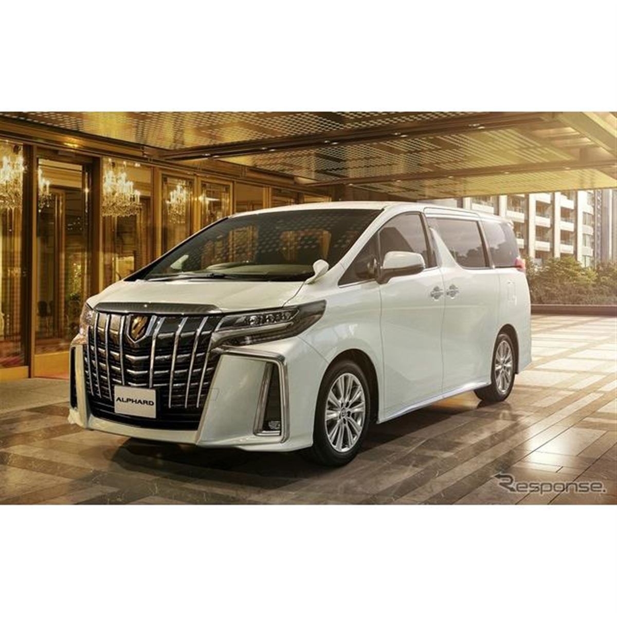 トヨタ アルファード/ヴェルファイア、ゴールドを配した特別仕様