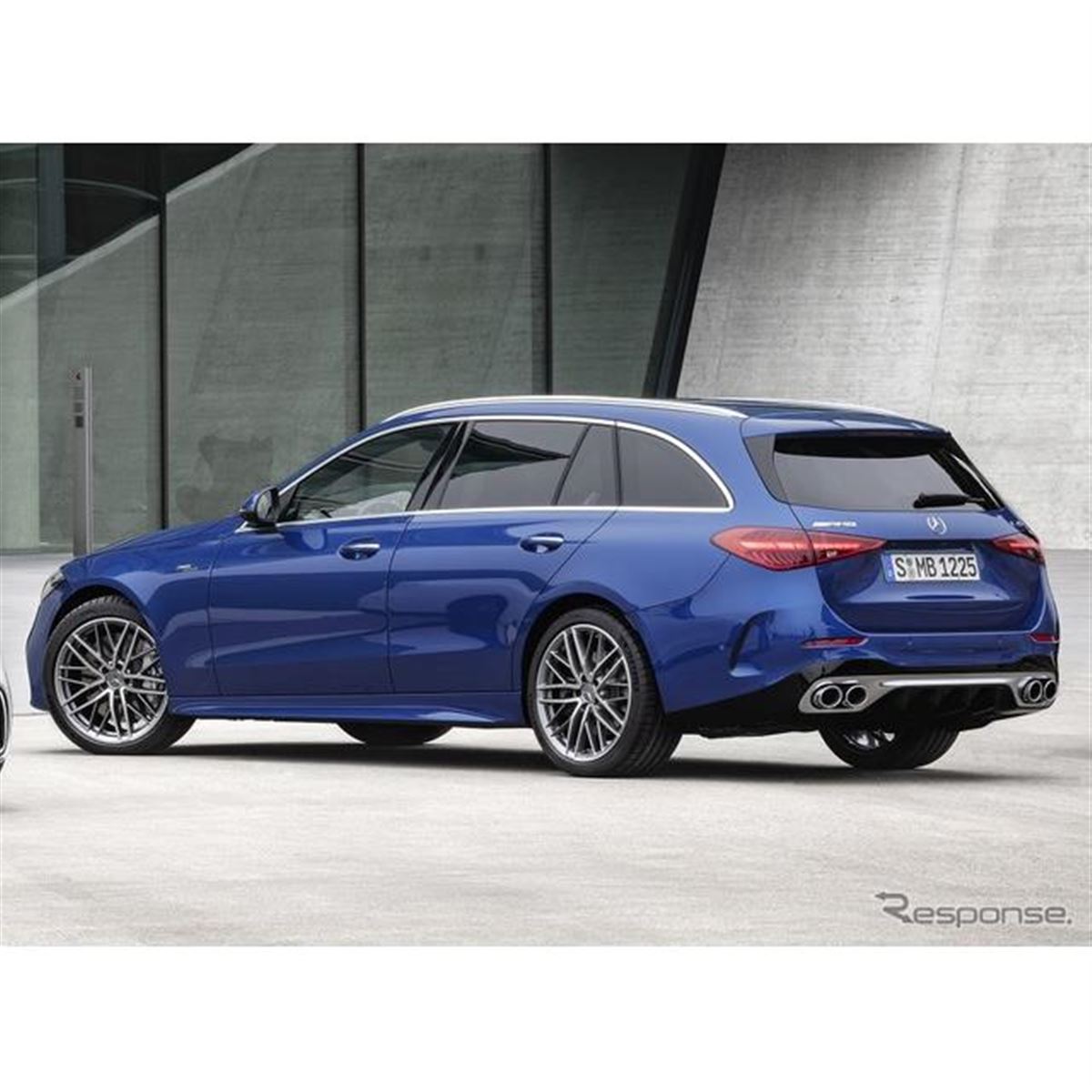 メルセデスベンツ Cクラス 新型、ワゴンにも電動ターボの「AMG 43 