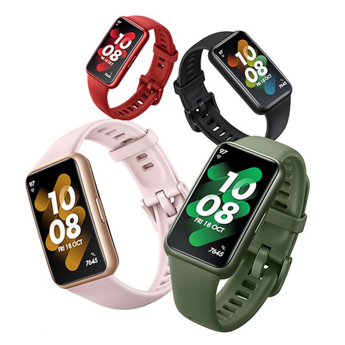 ファーウェイ、薄さ約9.99mmのスマートバンド「HUAWEI Band 7 ファーウェイ、薄さ約9.99mmのスマートバンド「HUAWEI Band 7