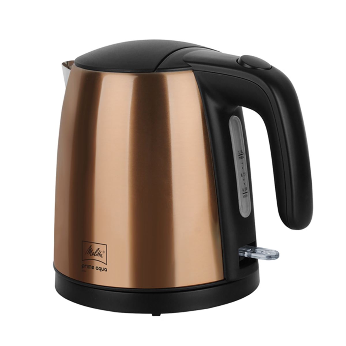 メリタ　プライム　アクア　ミニ　メリタ電気ケトル メリタ、ステンレスボディの電気ケトル「Prime Aqua Mini」に新色