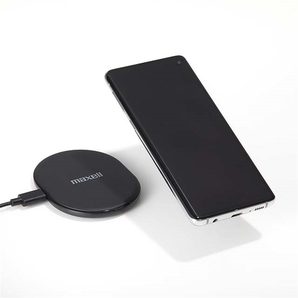 マクセル、最大10W出力に対応したワイヤレス充電器「WP-PD22