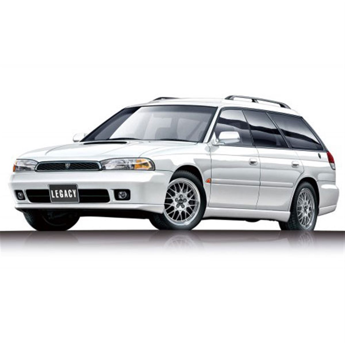 AOSHIMA、GT B-spec/GT選択式の「1/24 スバル BG5 レガシィ