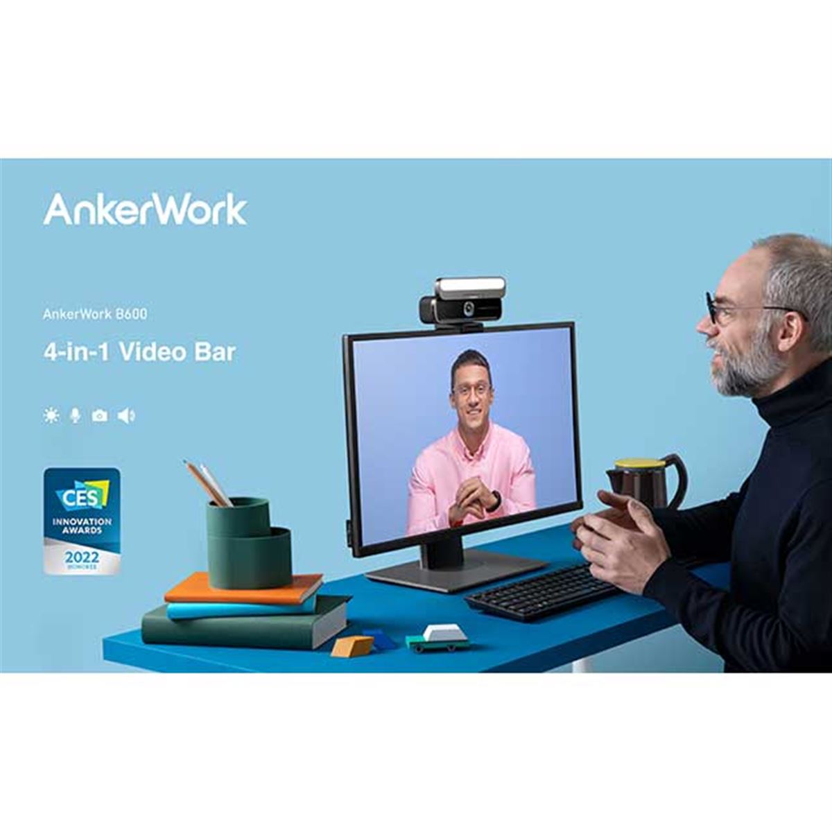 その他 AnkerWork B600 Video Bar B600 Video Bar - AnkerWork
