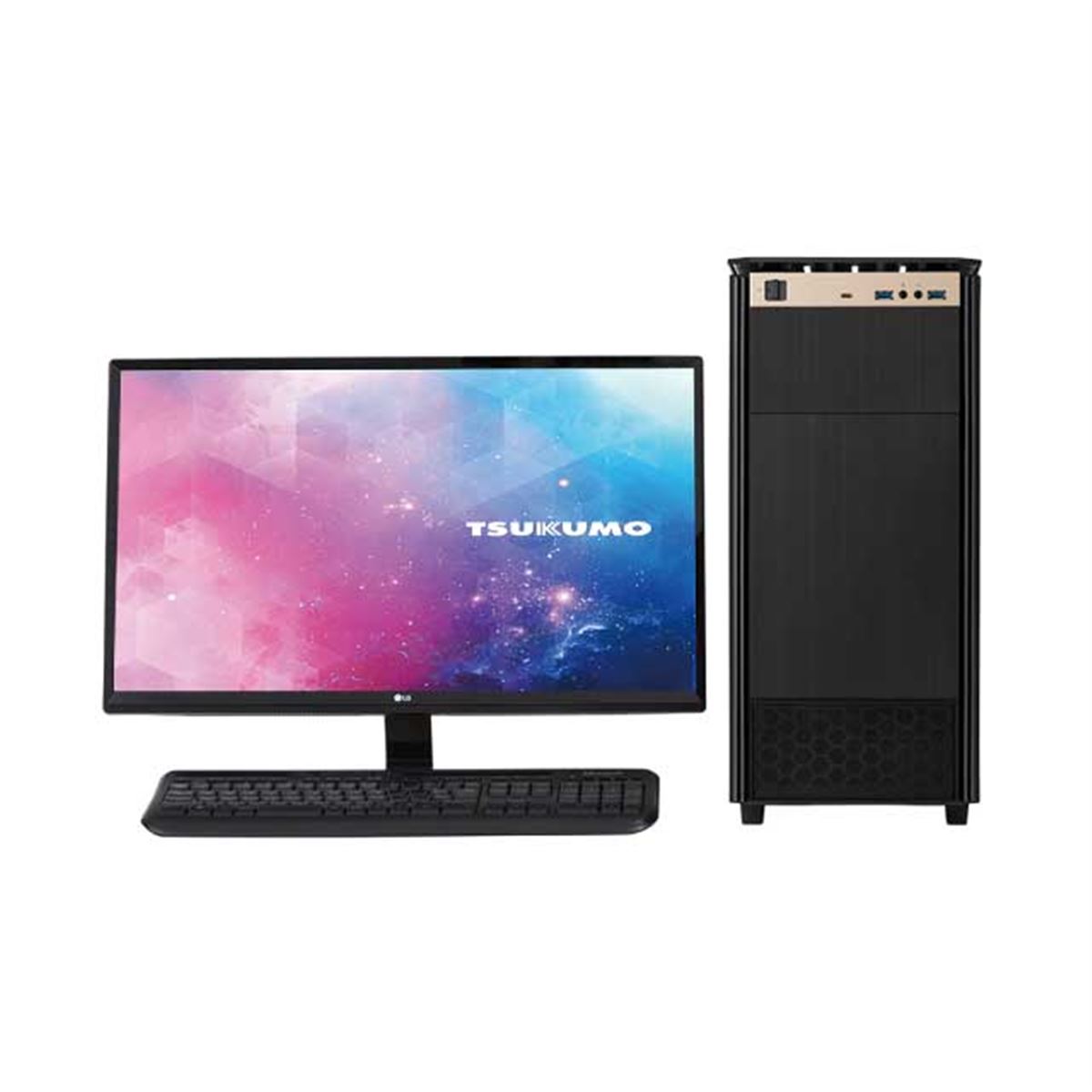 かずも　PC本体 ツクモが新ブランド「TSUKUMO PC」展開へ、第1弾は新型ケースの