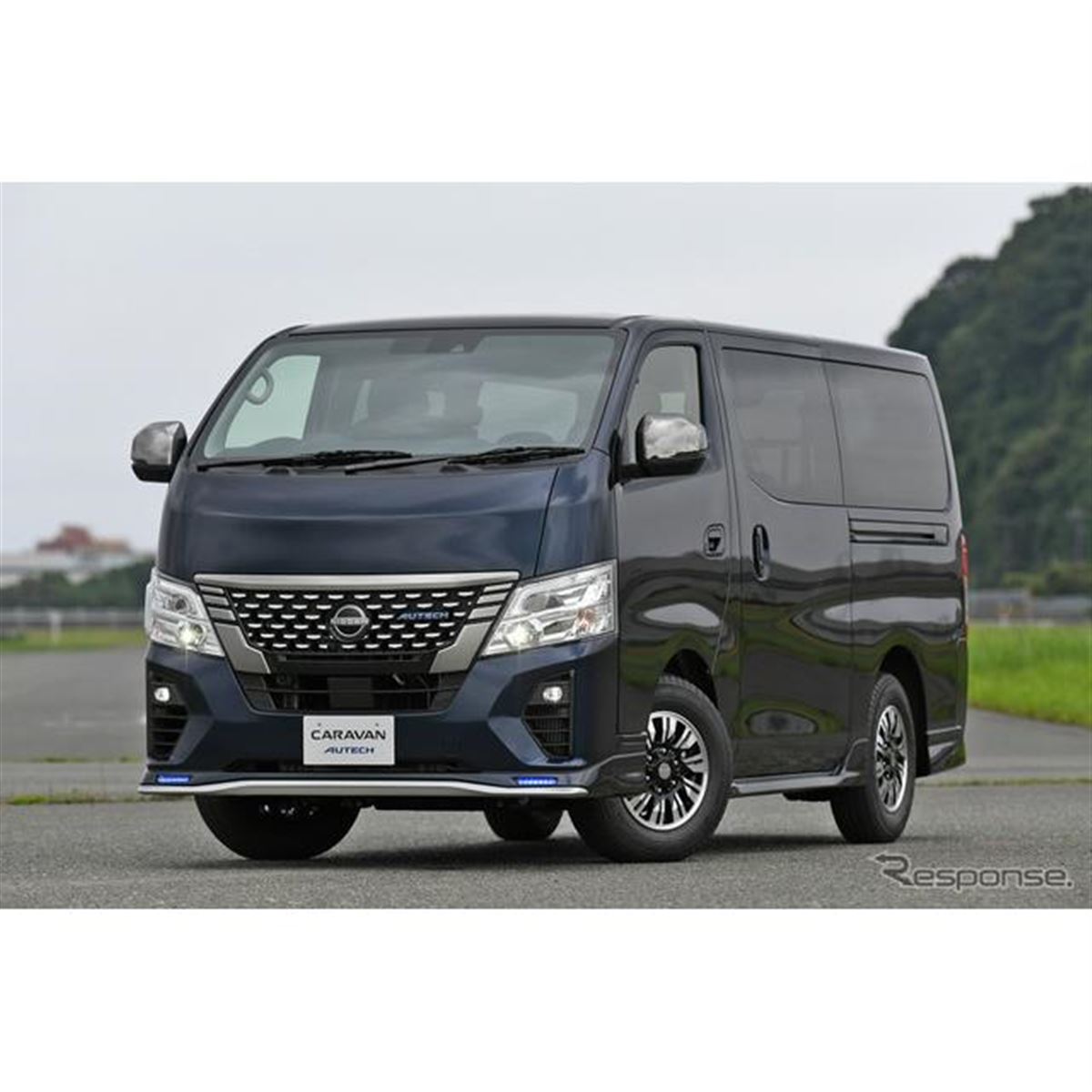 新品未開封 CARAVAN 青3個 赤3個 オールドデック キャラバン トミーテック LV-N323a 日産 キャラバン ロング デラックス (緑