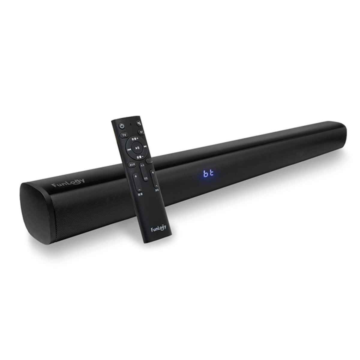サウンドバー FunLogy MUSIC 【2.2ch/総合100W】 Bluetooth/AUX/USB/HDMI接続　スピーカー Amazon.co.jp: FunLogy MUSIC（スピーカー/サウンドバー）【2.2ch