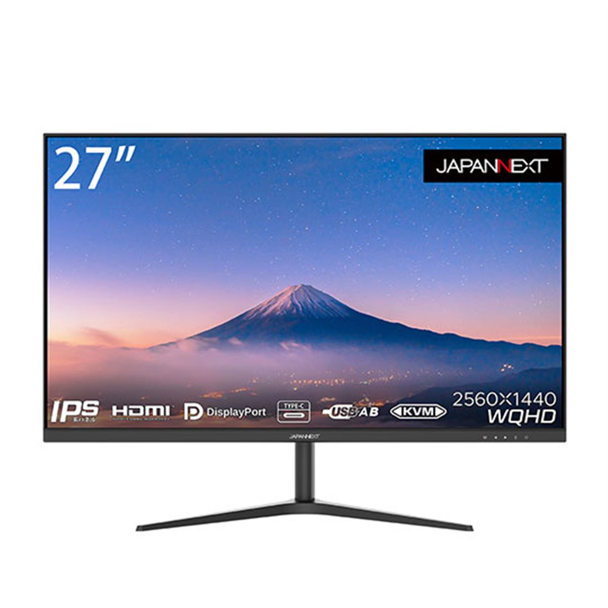 JAPANNEXT、KVM機能を搭載した27型WQHD液晶ディスプレイ - 価格.com