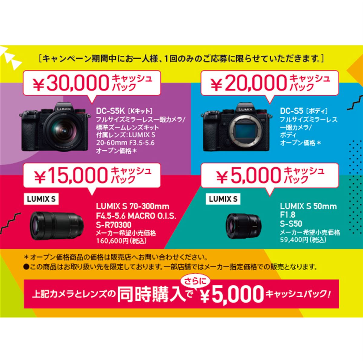 Panasonic - 5%クーポン期間限定 LUMIX デジタル一眼レフカメラ 5%クーポン期間限定 LUMIX デジタル一眼レフカメラ