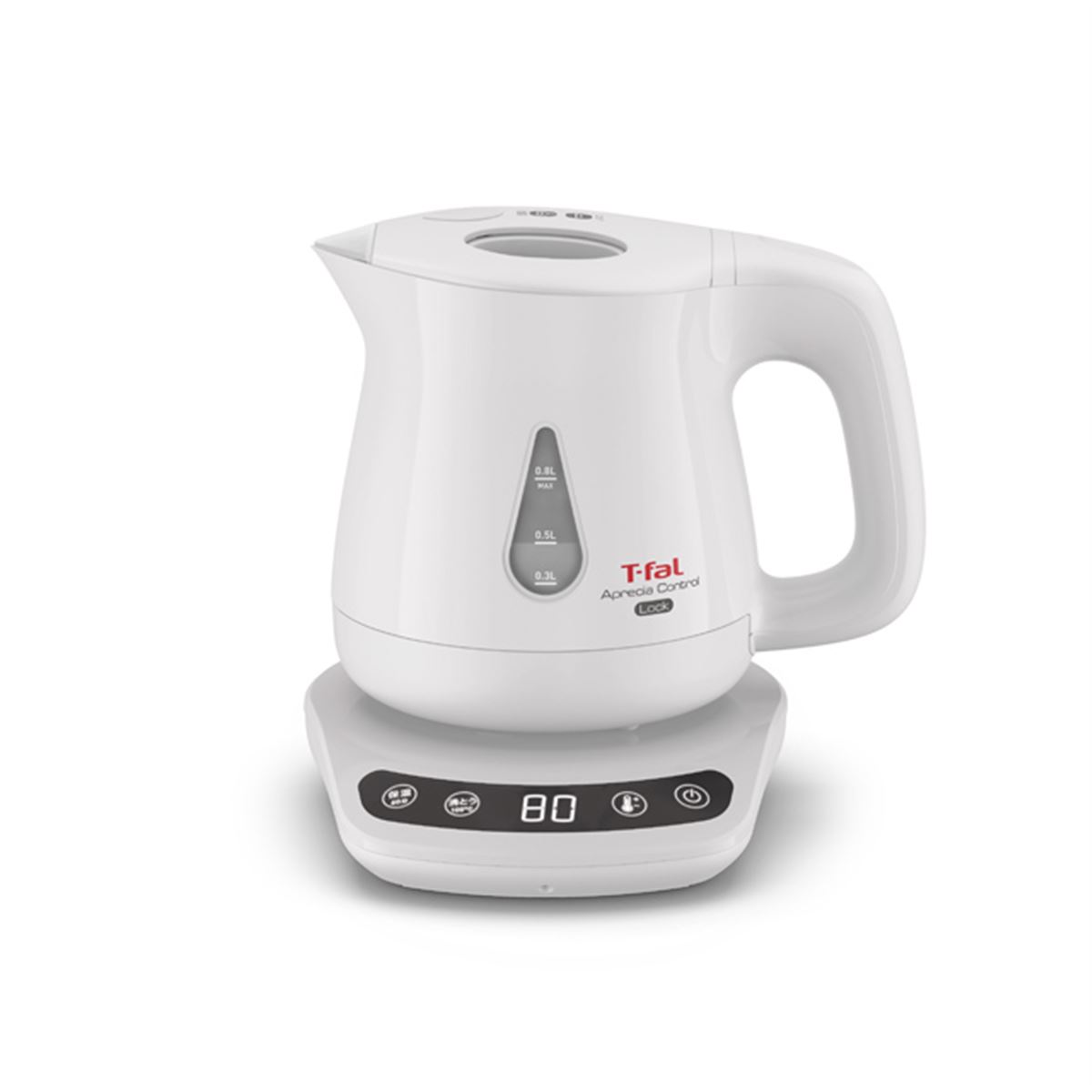 ティファール、転倒お湯もれロック対応の「アプレシア ロック