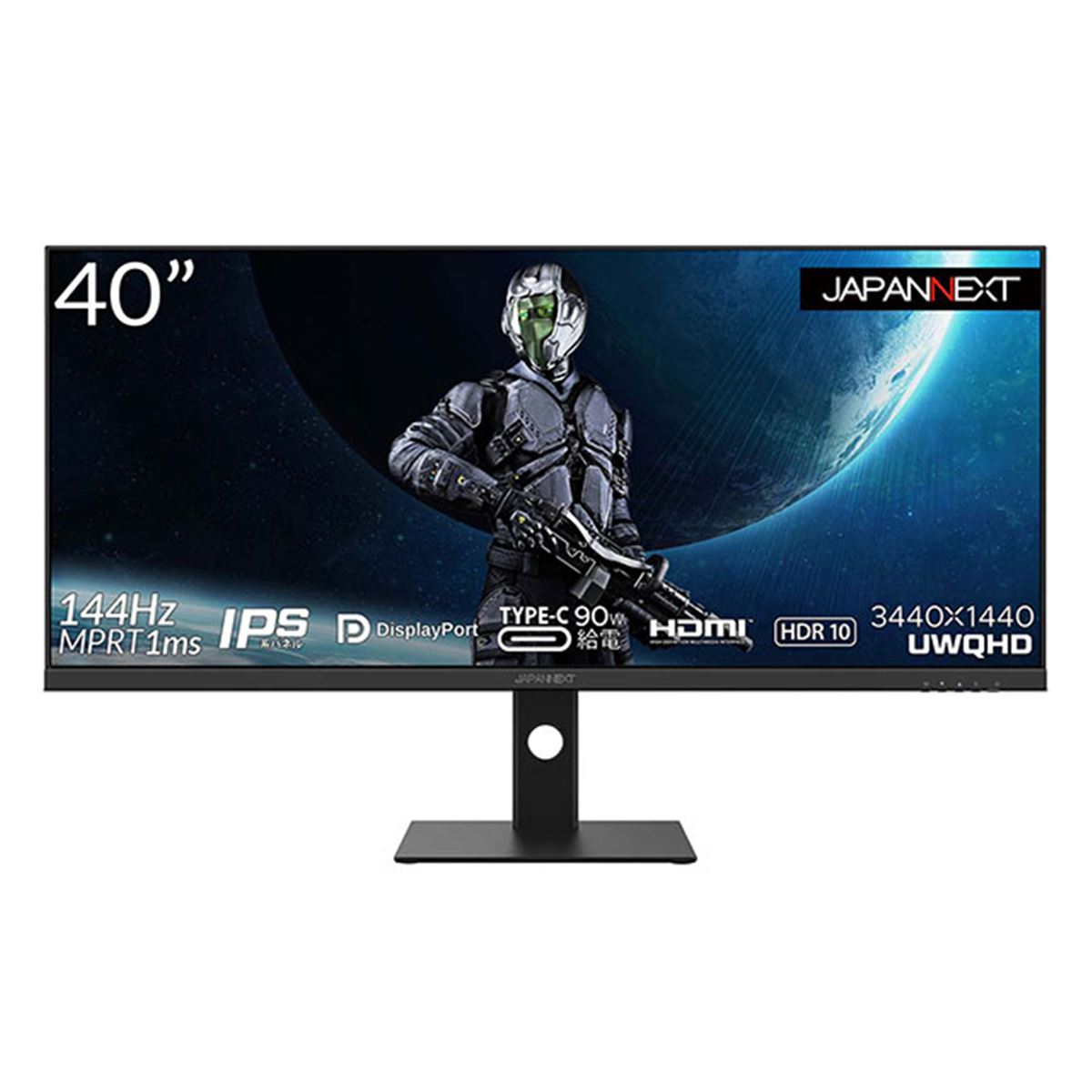 JAPANNEXT、3440×1440に対応した40型ゲーミングディスプレイ - 価格.com
