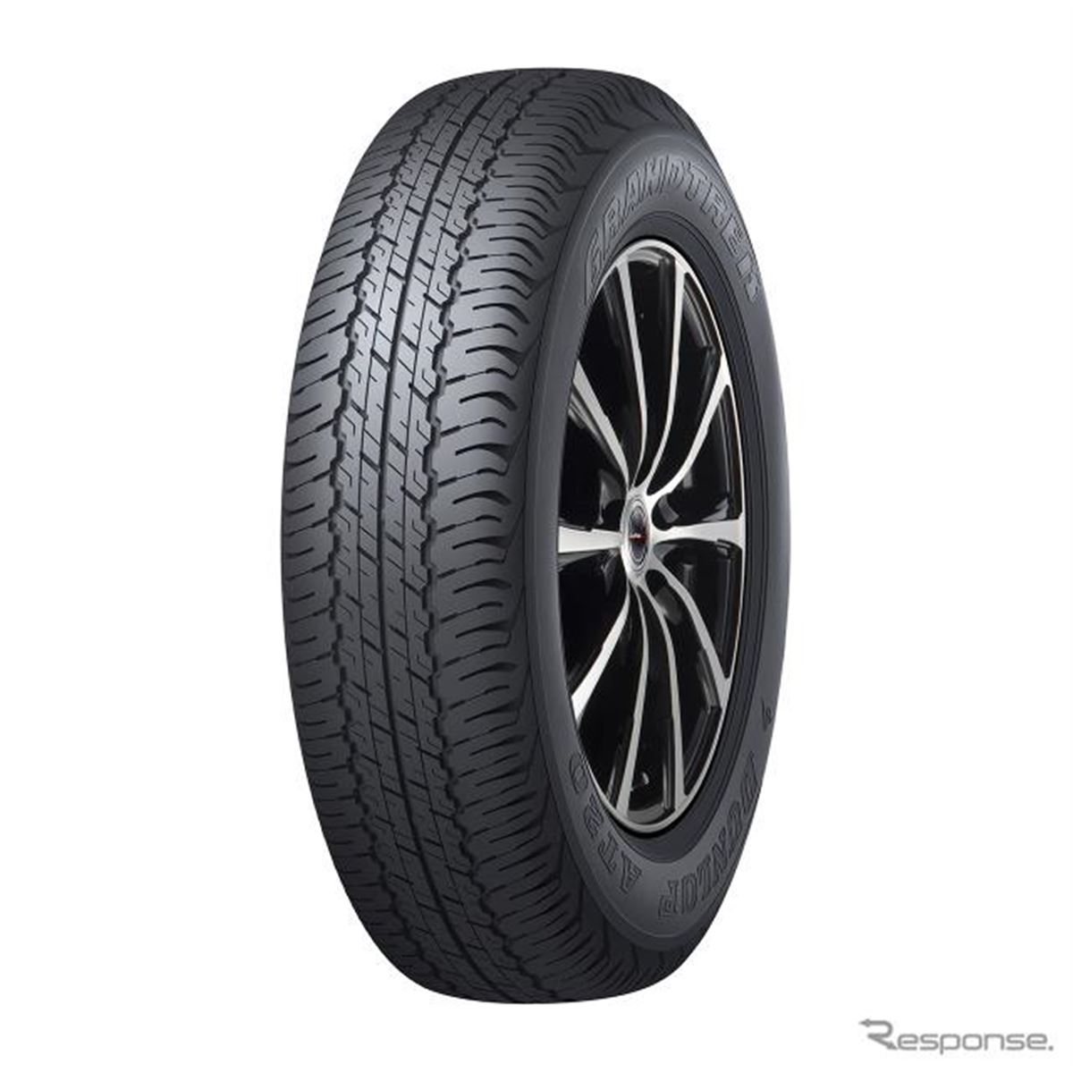 25年製 ジムニーシエラ新車外しダンロップAT20 タイヤ4本セットのうち2本② ダンロップ GRANDTREK AT20 195/80R15 新車外し 2024年製造 4本