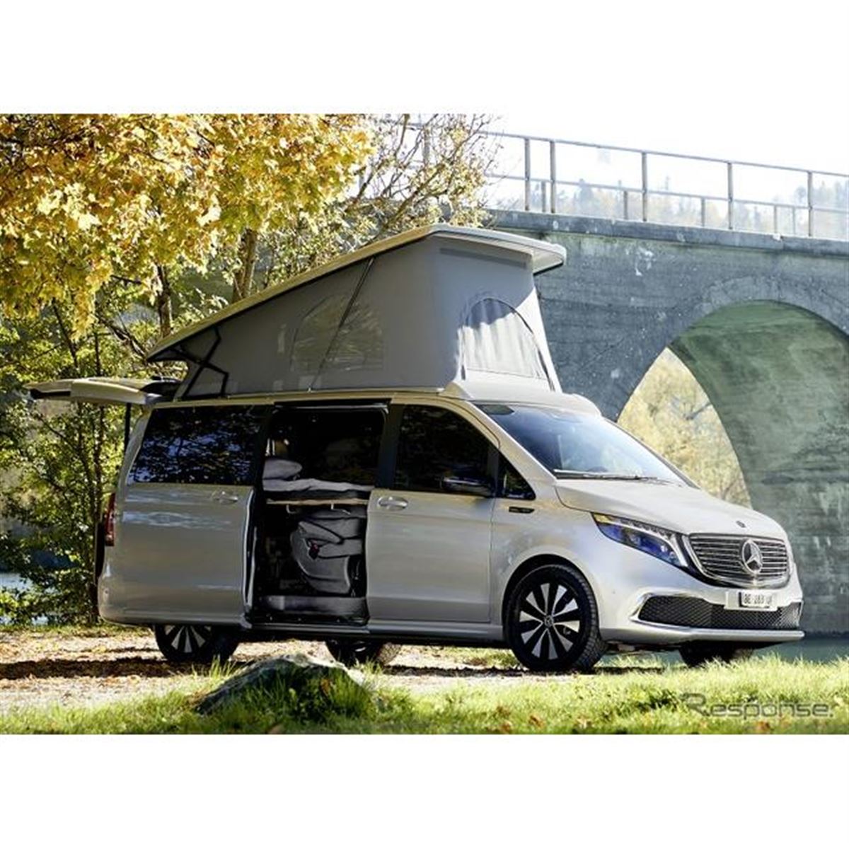 電動キャンパー、キャンピングカーショーに出展予定…メルセデスベンツ