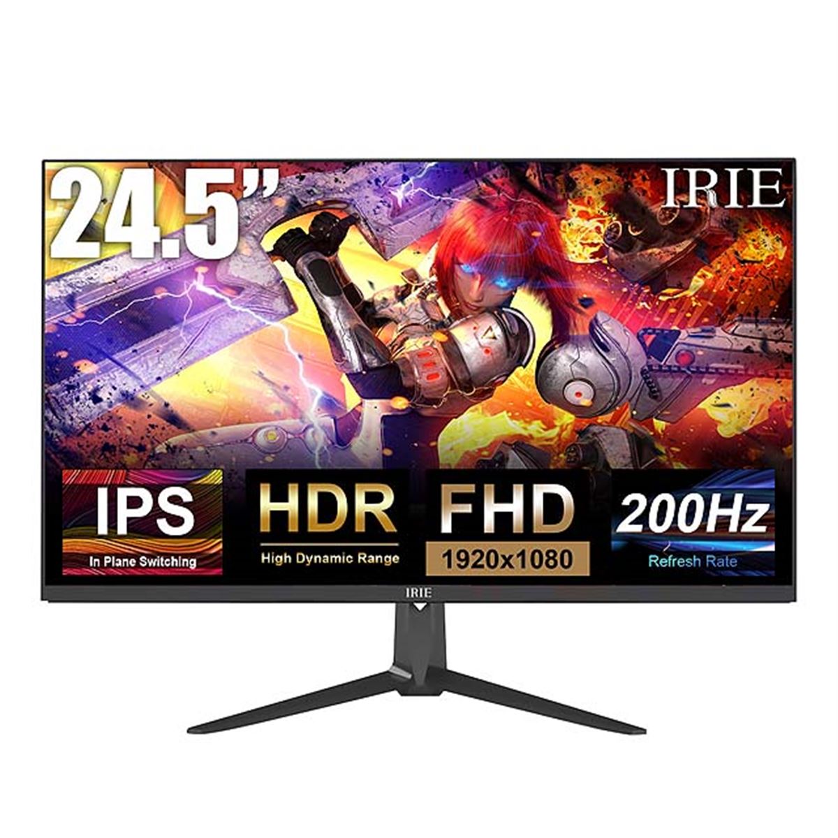 FFF ゲーミングモニター24.5インチー200hz対応 FFF、200Hz駆動に対応した24.5型ゲーミングディスプレイ「FFF-LD25G5