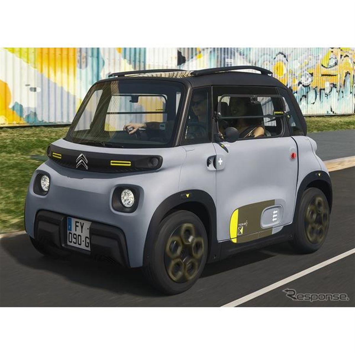 シトロエンの小型EV『アミ』に最上位モデル、黄色のアクセント - 価格.com